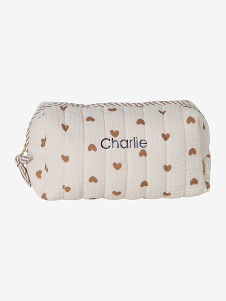 Trousse de toilette petit format ficelle - vertbaudet enfant 