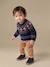 Jacquard trui baby jongen marineblauw - vertbaudet enfant 