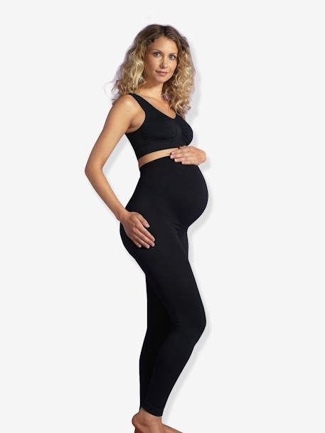 Zwangerschapslegging stretchstof met vormgeheugen CARRIWELL Zwart - vertbaudet enfant 