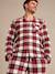 Pyjama homme flanelle Capsule Famille rouge - vertbaudet enfant 