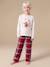 Pyjama enfant fille Capsule Famille écru - vertbaudet enfant 