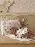 Premium poppenluiertas + luier + slab ecru+rood+zwart - vertbaudet enfant 