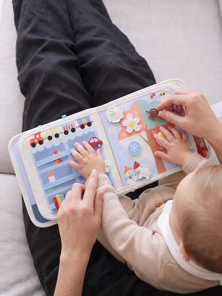 Motoriekboek Doudou wit - vertbaudet enfant 