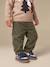 Pantalon velours bébé garçon kaki+marine - vertbaudet enfant 