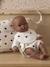 Premium poppenluiertas + luier + slab ecru+rood+zwart - vertbaudet enfant 