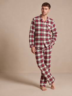 Vêtements de grossesse-Pyjama, homewear-Pyjama homme flanelle Capsule Famille