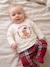 Pyjama 2 pièces naissance Capsule Famille écru - vertbaudet enfant 
