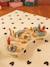Table d'activités double hauteur HAPPY FOREST en bois FSC® écru - vertbaudet enfant 