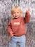 Uniseks babysweater met lange mouwen terracotta - vertbaudet enfant 