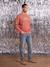 Sweat noël manches longues homme Capsule Famille terracotta - vertbaudet enfant 