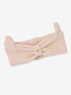 Meisje-Accessoires-Meisjesmuts, sjaal, handschoenen-Haarband Kat