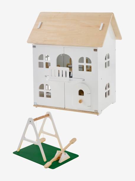 Maison romantique des amis des petits + mobilier en bois FSC® blanc - vertbaudet enfant 
