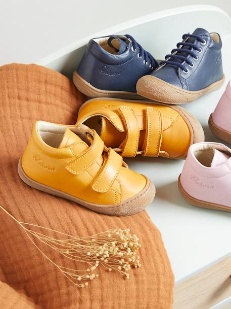 Bottillons bébé Cocoon Velcro 1ers pas marine - vertbaudet enfant 