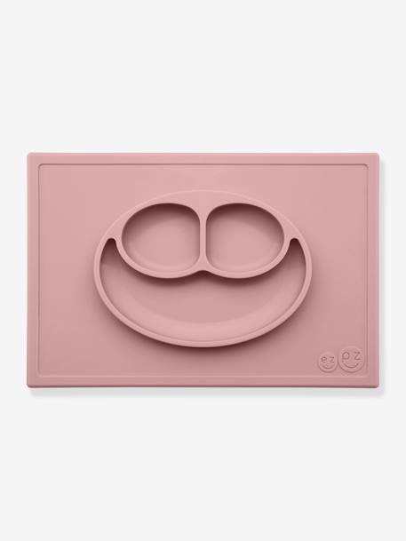 Alles-in-één Happy-placemat met bordje van EZPZ van siliconen ROZE - vertbaudet enfant 