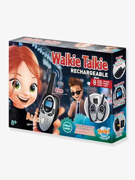 Talkie Walkie rechargeables BUKI NOIR - vertbaudet enfant 