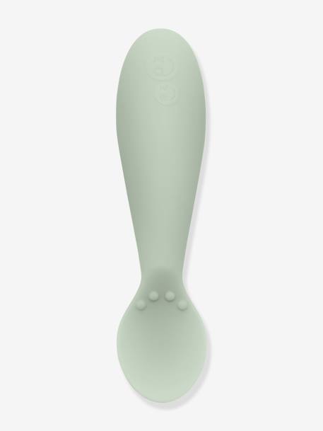 Lot de 2 cuillères 1er âge Tiny spoon en silicone VERT AMANDE - vertbaudet enfant 