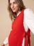 Zwangerschapsspencer gemêleerd beige+rood - vertbaudet enfant 