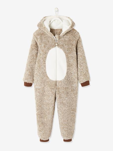 Surpyjama 'Renne' enfant effet peluche collection capsule famille MIXED BEIGE - vertbaudet enfant 