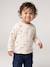 Babyjongens T-shirt met lange mouwen grijsblauw+vanille - vertbaudet enfant 