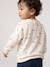 Babyjongens T-shirt met lange mouwen grijsblauw+vanille - vertbaudet enfant 
