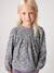 Blouse voor meisjes met gesmokte mouwen ivoor+lichtroze+saliegroen+vanille - vertbaudet enfant 