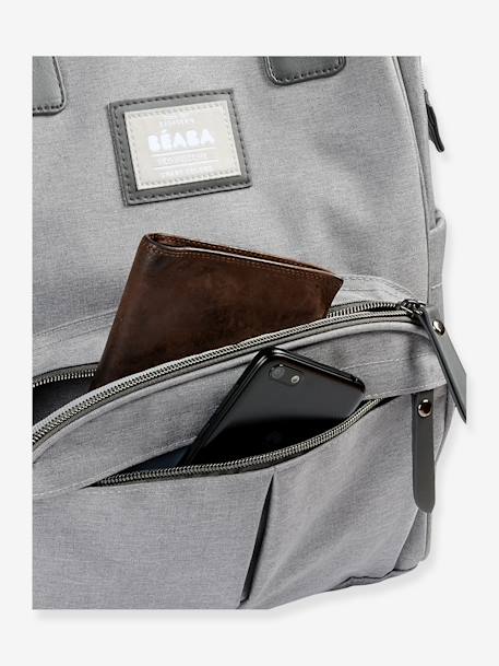 Sac à dos à langer Wellington Bleu marine+gris chiné+Gris chiné+vert sauge - vertbaudet enfant 