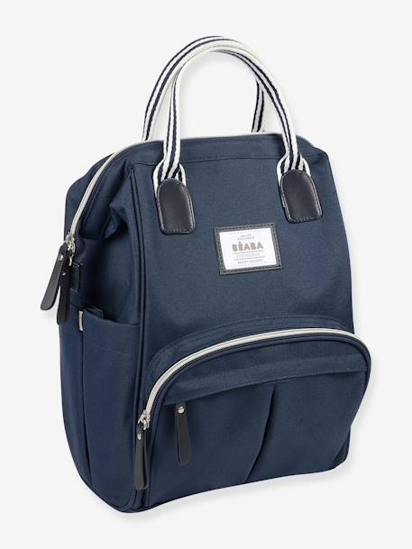 Sac à dos à langer Wellington Bleu marine+gris chiné+Gris chiné+vert sauge - vertbaudet enfant 