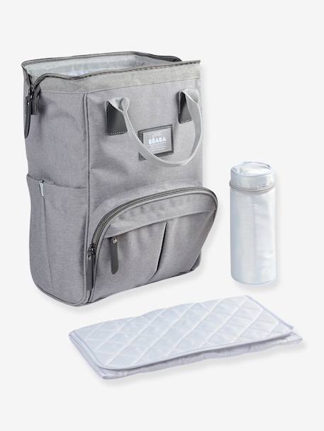 Sac à dos à langer Wellington Bleu marine+gris chiné+Gris chiné+vert sauge - vertbaudet enfant 