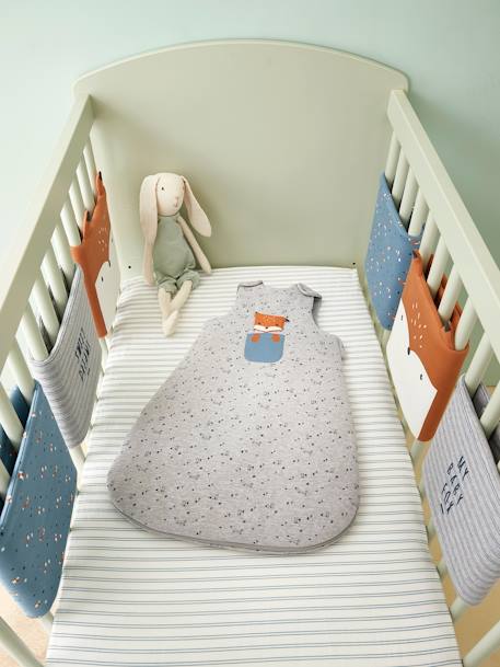 Gigoteuse BABY FOX gris chiné - vertbaudet enfant 