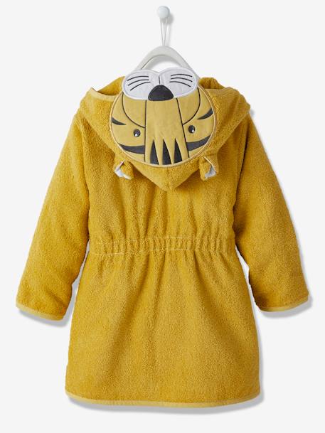 Peignoir de bain enfant Tigre ocre - vertbaudet enfant 