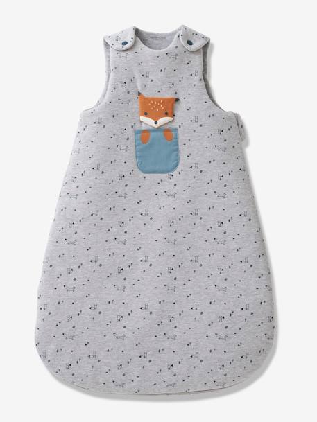 Gigoteuse BABY FOX gris chiné - vertbaudet enfant 