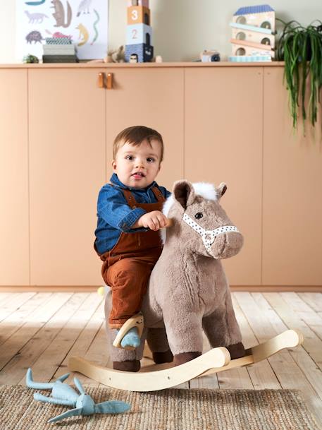 Paardenschommel bruin - vertbaudet enfant 