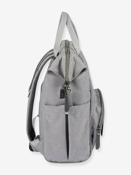 Sac à dos à langer Wellington Bleu marine+gris chiné+Gris chiné+vert sauge - vertbaudet enfant 
