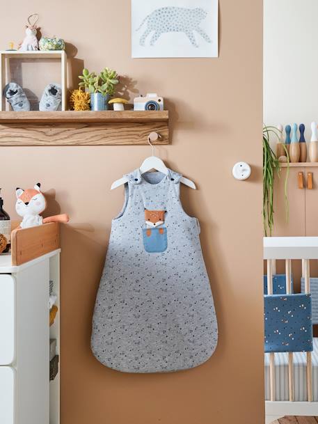 Gigoteuse sans manches BABY FOX gris chiné - vertbaudet enfant 