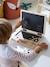 Ordinateur portable en bois FSC® noir - vertbaudet enfant 