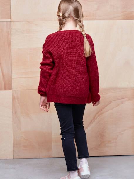 Jean slim MorphologiK 'waterless' fille tour de hanches MEDIUM denim black - vertbaudet enfant 