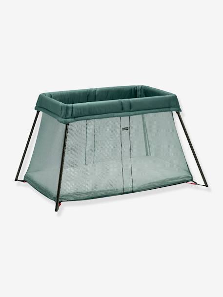 Lit parapluie Light BabyBjörn NOIR+VERT FONCE - vertbaudet enfant 