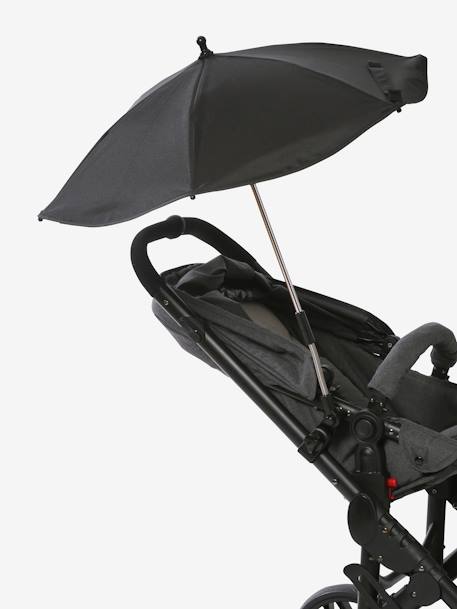 Ombrelle universelle gris+noir - vertbaudet enfant 