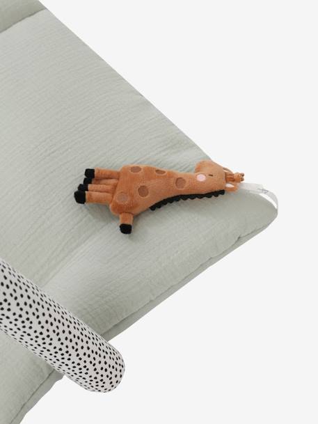 Tapis d'éveil en gaze de coton Tanzanie+vert sauge - vertbaudet enfant 