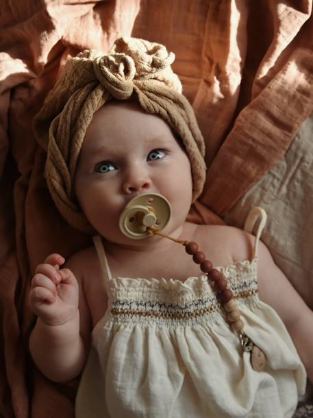 Lot de 2 sucettes-tétines Colour, taille 1 de 0 à 6 mois BLEU PROFOND/PETROLE+blush+GRIS FER/BLEU LAYETTE+ROSE POUDRE/VANILLE+TERRACOTTA/ROSE POUDRE+VERT AMANDE/KAKI - vertbaudet enfant 