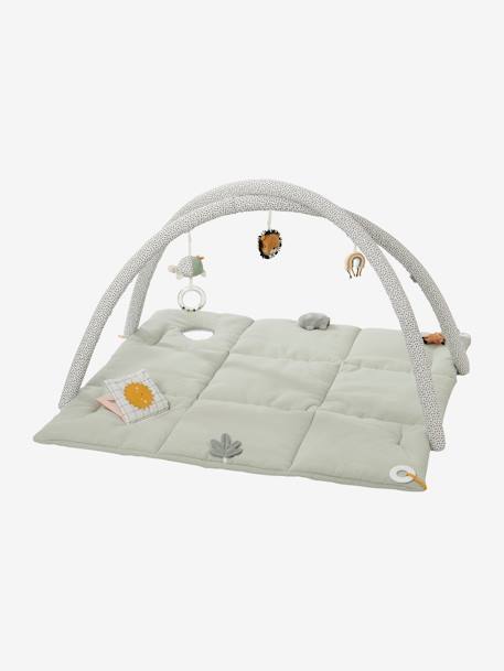 Tapis d'éveil en gaze de coton Tanzanie+vert sauge - vertbaudet enfant 
