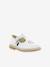 Sandales cuir Dingo blanc - vertbaudet enfant 