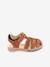 Sandales cuir garçon Platinium camel - vertbaudet enfant 