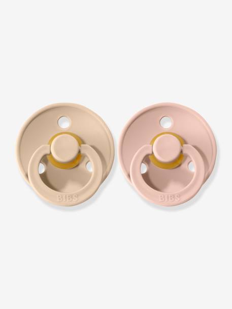 Lot de 2 sucettes-tétines Colour, taille 1 de 0 à 6 mois BLEU PROFOND/PETROLE+blush+GRIS FER/BLEU LAYETTE+ROSE POUDRE/VANILLE+TERRACOTTA/ROSE POUDRE+VERT AMANDE/KAKI - vertbaudet enfant 