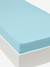 Drap-housse enfant en jersey extensible uni couleur BLEU+GRIS+PARME - vertbaudet enfant 