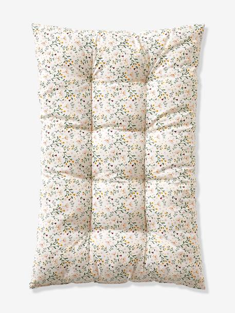 Coussin de banc / coffre marine+moutarde+rose / multicolore - vertbaudet enfant 