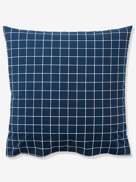 Parure housse de couette enfant et taie d'oreiller PETIT POMPIER bleu foncé - vertbaudet enfant 