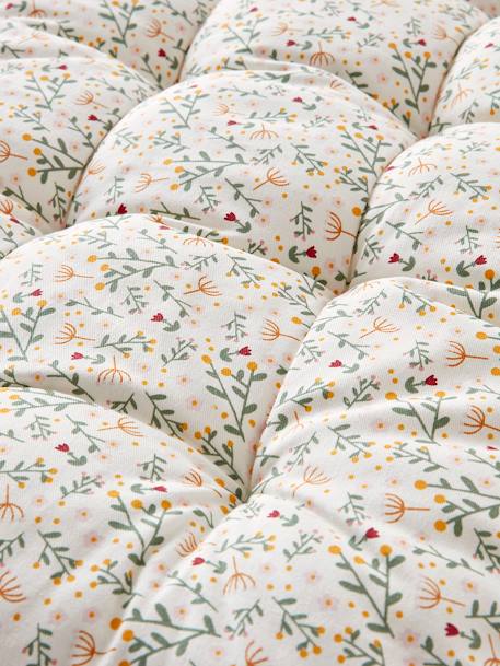 Coussin de banc / coffre marine+moutarde+rose / multicolore - vertbaudet enfant 