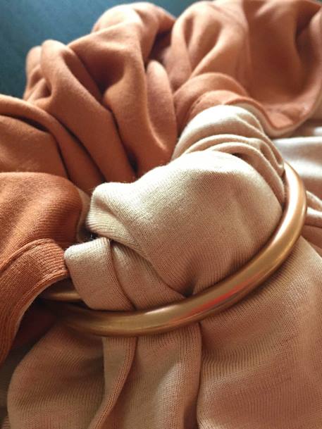 La petite écharpe sans n½ud ANTHRACITE OLIVE+noir+Nude/Caramel - vertbaudet enfant 