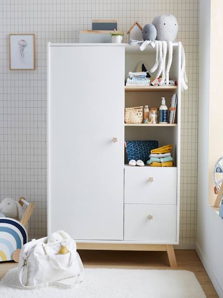 Armoire LIGNE GRANDE OURSE BLANC - vertbaudet enfant 